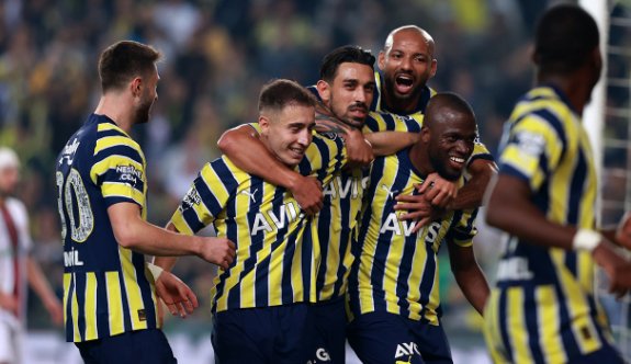 Gol düellosunun  galibi Fenerbahçe