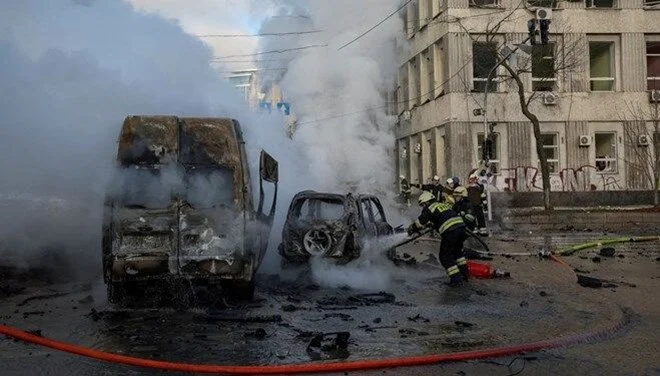 Ukrayna'daki kentlere füze saldırısı