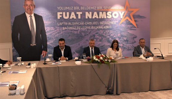 Fuat Namsoy, Lapta-Alsancak-Çamlıbel Belediyesi başkan adayı
