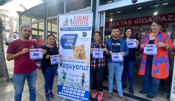Girne'de maraton günü
