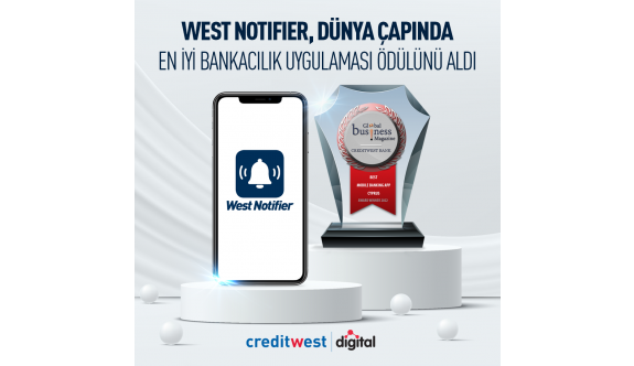 West Notifier, dünya çapında en iyi uygulama ödülü aldı