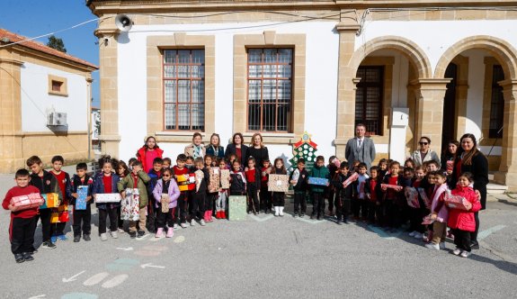 "Yeni Yıl Dilek Ağacı Projesi”, Alayköy İlkokulu’ndaki öğrencilerle buluştu