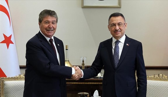 Başbakan Ünal Üstel, bugün Ankara’da Türkiye Cumhurbaşkanı Yardımcısı Fuat Oktay ile görüşüyor