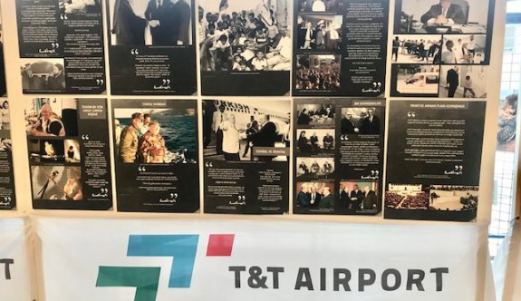 Ercan Havalimanı’nda Denktaş’ın anılarından sergi oluşturuldu
