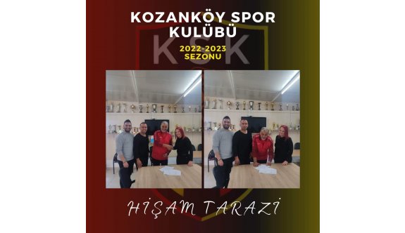 Kozanköy, Tarazi’yle anlaşma imzaladı
