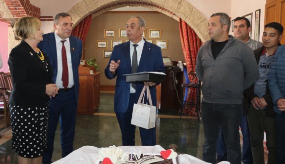 Merit Lefkoşa Hotel 13 yıllık emektarını sevgiyle uğurladı