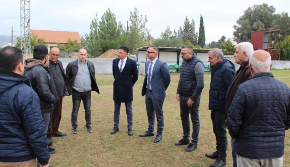 Yılmazköy Mustafa Üçöz Stadyumu yer teslimi yapıldı