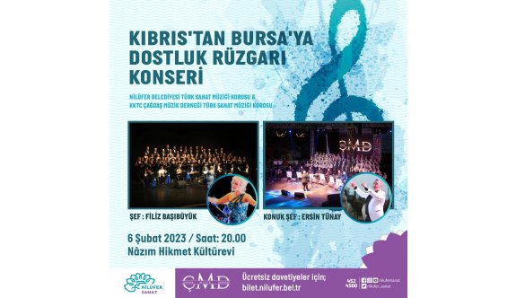 Çağdaş Müzik Derneği Türk Sanat Müziği Korosu Bursa’da konser verecek
