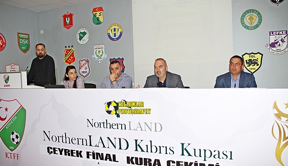 Northernland Kıbrıs Kupası çeyrek final eşleşmeleri belirlendi