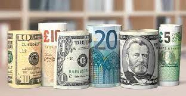 Euro 22,48, sterlin 25,45, dolar 20,48 liradan işlem görüyor