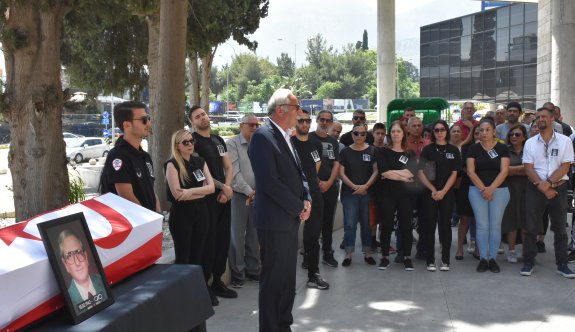Aydın Aygın için Girne Belediyesi’nde tören düzenlendi