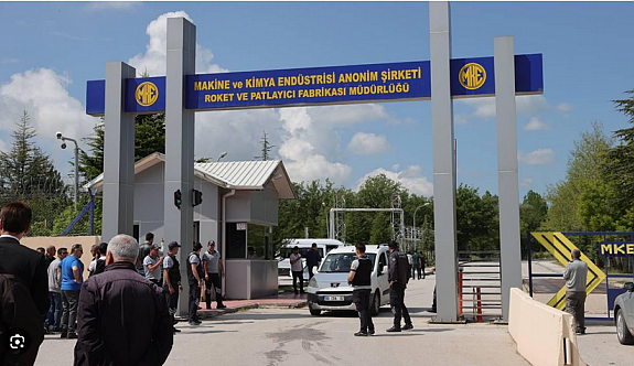 Ankara'daki MKE Roket ve Patlayıcı Fabrikası'nda patlama