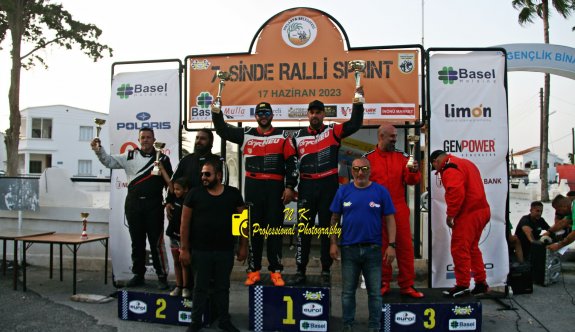 İnönü Ralli Sprint’te kazanan Haskasap-Mulla ikilisi şampiyon oldu