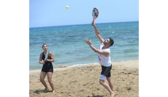 Sezonun ilk Plaj Tenisi turnuvası tamamlandı