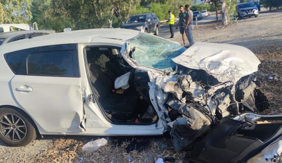 Boğazköy-Gönyeli ana yolunda kaza: 5 kişi yaralandı
