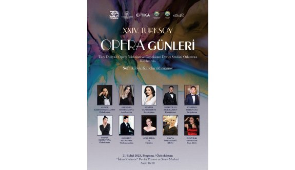 24. TÜRKSOY Opera Günleri’ne Opera Sanatçısı Havva Özdemirağ da katılıyor
