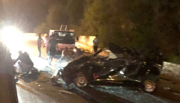 Ciklos mevkisinde feci kaza: 1 ölü, 3 yaralı