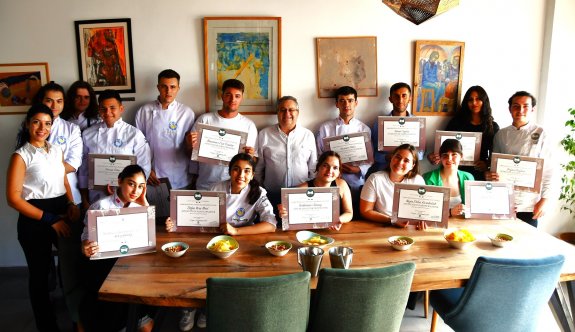 DAÜ’den 22 öğrencii İtalya’da gastronomi dalında eğitim ve stajı tamamladı