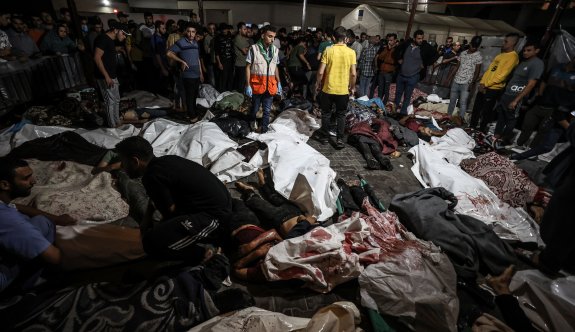 İsrail'den hastane katliamı