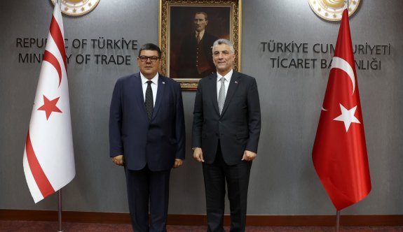 Maliye Bakanı Berova, Ankara'da TC Ticaret Bakanı Prof. Dr. Bolat ile bir araya geldi
