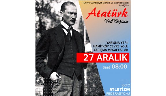 Atatürk Koşuları Çarşamba günü ada genelinde yapılacak