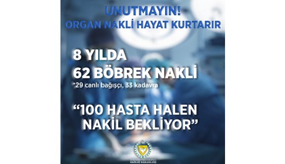 Dr. Burhan Nalbantoğlu Hastanesi'nde iki başaralı böbrek nakli operasyonu daha yapıldı