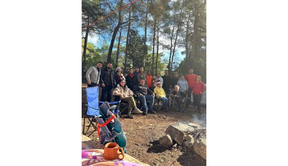 Kuksa Kampçılık Derneği, doğa severlere yönelik yılbaşı kampı düzenledi