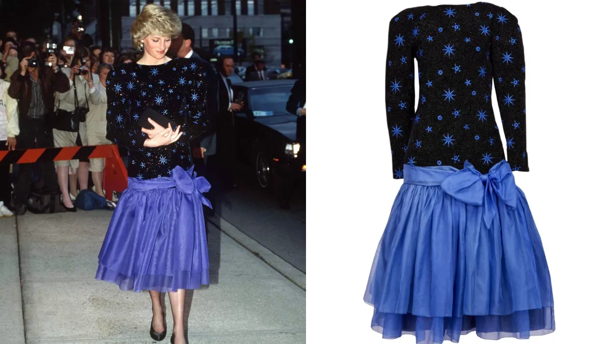 Prenses Diana'nın elbisesi rekor fiyata satıldı