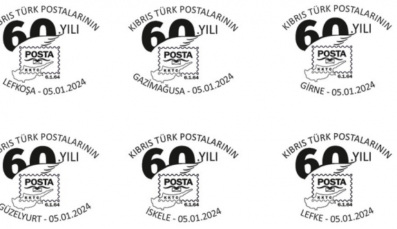 Kıbrıs Türk Postaları 60 yaşında