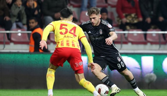 Beşiktaş, Kayseri’den 1 puanla döndü