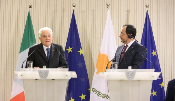 Mattarella: Kıbrıs sorununun en nihayetinde çözülmesi gerek