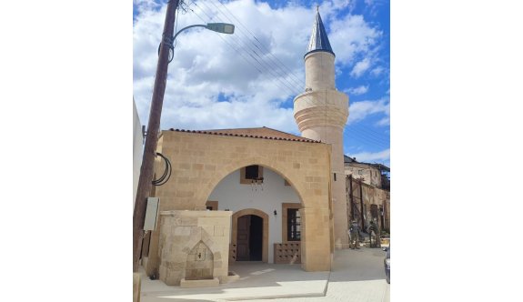 Tarihi Dükkanlarönü Cami, Vakıflar İdaresi katkılarıyla restore edildi