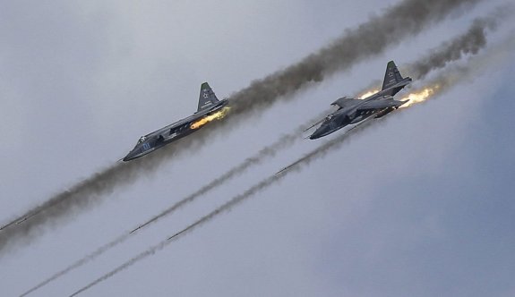 Ukrayna'ya yoğun hava saldırısı