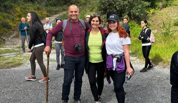 Çatalköy-Esentepe Belediyesi Yürüyüş Kulübü, doğa yürüyüşü yaptı