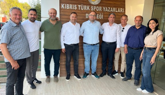 EAK Başkanı Erodotos Miltiadous KTSYD'yi ziyaret etti