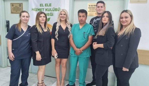 El Ele Hizmet Kulübü Cengiz Topel Hastanesi’ne yardım etti