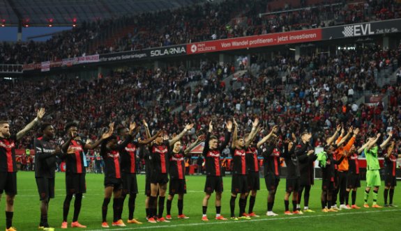 Leverkusen tarihi seriyi 46'ya çıkardı