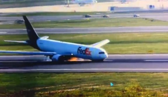 İstanbul Havalimanı'nda korkutan uçak kazası
