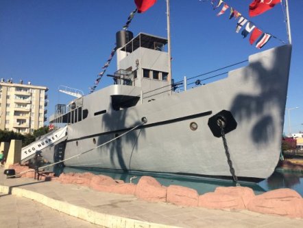 Nusret Müze Gemisi Girne Limanı’nda halkın ziyaretine açılacak