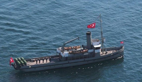 TCG Nusret Gemisi bugün ve yarın Girne' Limanı’nda halkın ziyaretine açılacak