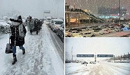 İstanbul’da kar esareti