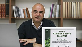 Elsevier’dan Prof. Dr. Haşim Altan’a mükemmellik ödülü