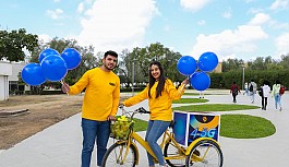 ‘Turkcell Sarı Bisiklet’ güzel adamızı geziyor  4.5G heyecanı büyüyor
