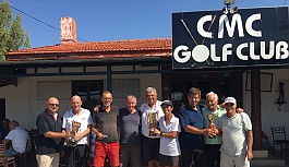 CMC’de Çiftler Stableford Golf Turnuvası şampiyonları Portakalcıoğlu&Emirzade