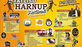 Tatlısu Harnup Festivali Perşembe akşamı başlıyor