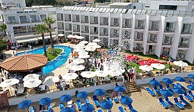 Mimoza Beach Hotel’de eğlence dolu çocuk şenliği yapıldı