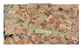 Dilekkaya-Kırıkkale köyü arasındaki güzergâh üç gün trafiğe kapalı olacak